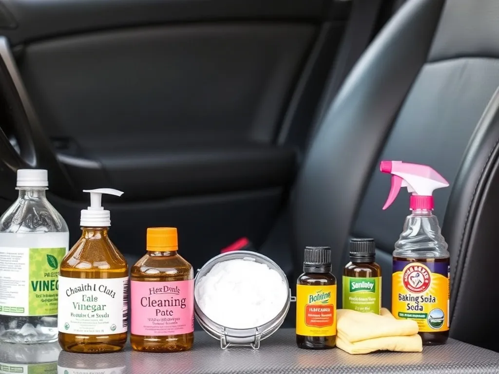 Jak wyczyścić tapicerkę w samochodzie domowym sposobem?