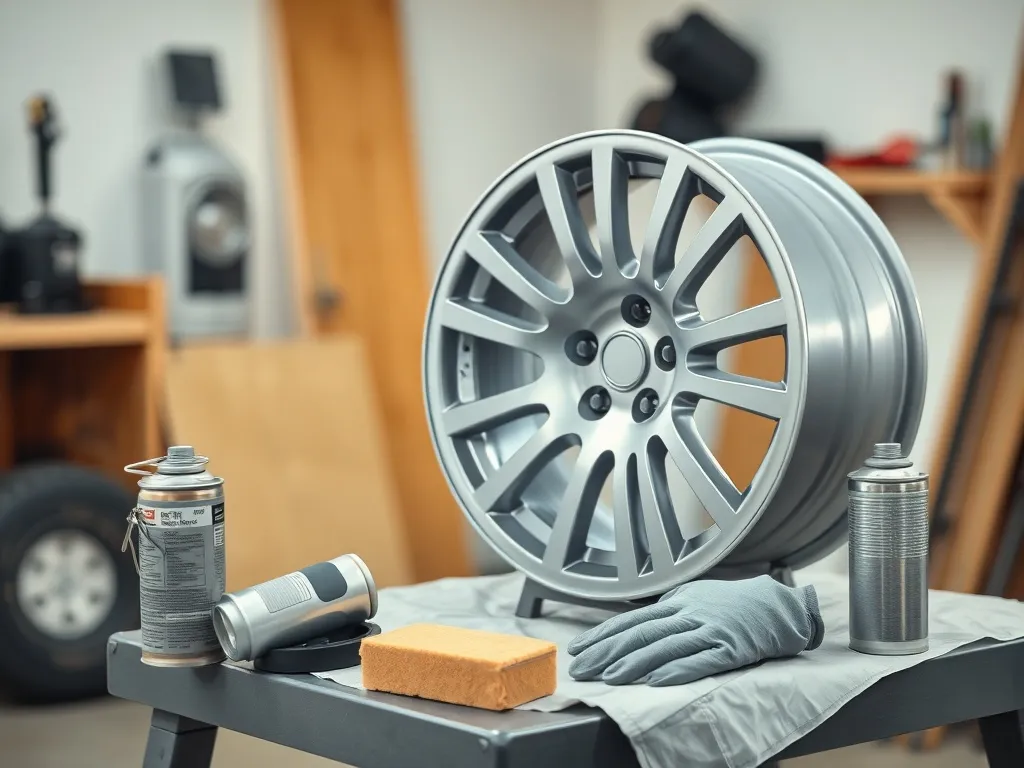 Malowanie felg aluminiowych w domowych warunkach krok po kroku