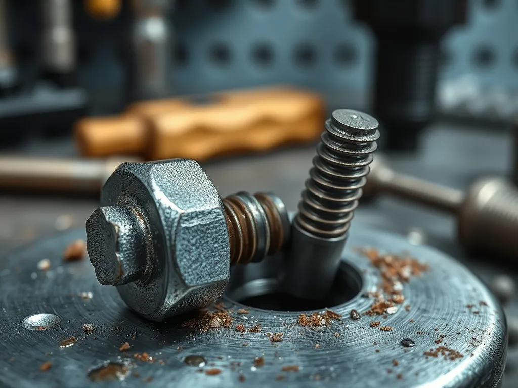 Sposoby na wykręcanie zerwanej śruby bez uszkodzenia gwintu