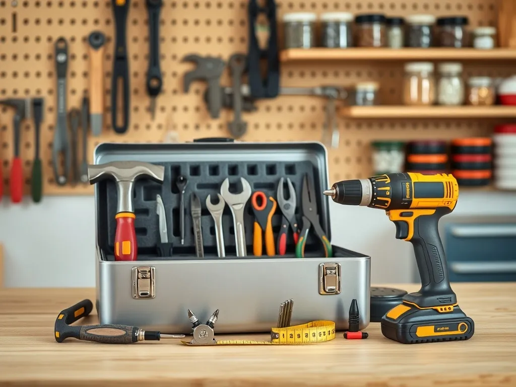 Podstawowe wyposażenie szafki narzędziowej dla początkujących