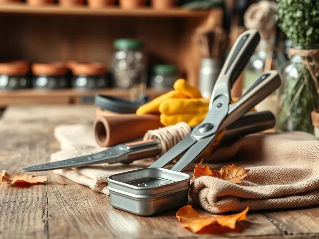 Czyszczenie i konserwacja narzędzi ogrodowych po sezonie – jak to zrobić?