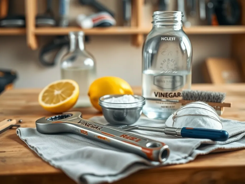 Domowe sposoby na usuwanie rdzy z narzędzi warsztatowych